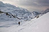 Salita invernale da Carona al MONTE MADONNINO e RESEDA l'11 febbraio 2012  - FOTOGALLERY